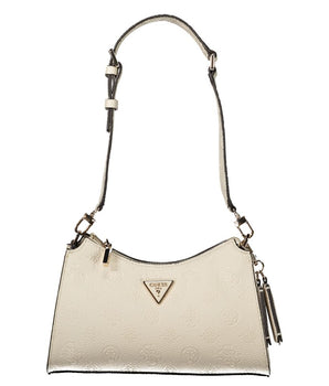 Guess Jeans Beige Polyethylene Women Handbag