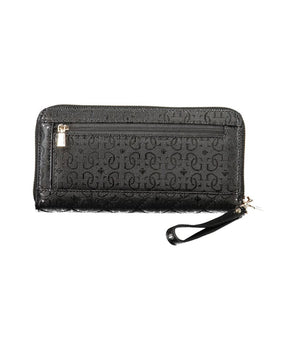 Guess Jeans Black Polyethylene Women Wallet