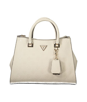 Guess Jeans Beige Polyethylene Women Handbag
