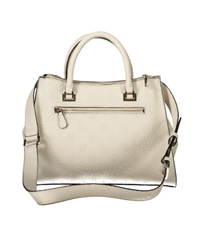Guess Jeans Beige Polyethylene Women Handbag