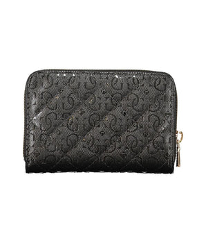 Guess Jeans Black Polyethylene Women Wallet