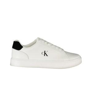 Calvin Klein White Leather Men Sneaker