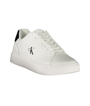 Calvin Klein White Leather Men Sneaker