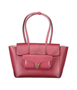 Coccinelle Red Leather Women Handbag