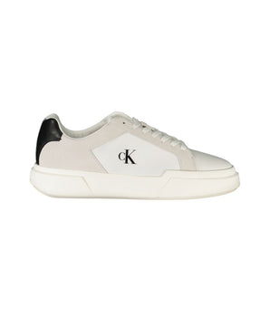 Calvin Klein White Leather Men Sneaker