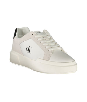 Calvin Klein White Leather Men Sneaker