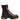 Dolce & Gabbana Maroon Leather Mid Calf Biker Boots Shoes