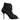 Dolce & Gabbana Black Stiletto Heels Lace Up Boots Shoes