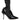Dolce & Gabbana Black Stretch Stilettos Booties Socks Shoes