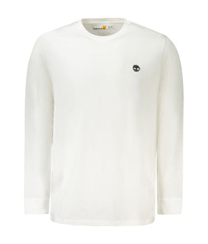 Timberland White Cotton Men T-Shirt