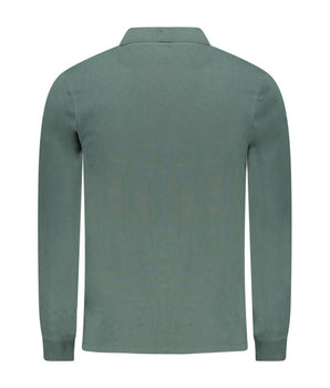 Timberland Green Cotton Men Polo Shirt