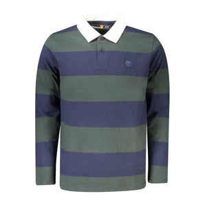 Timberland Green Cotton Men Polo Shirt