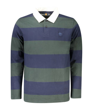 Timberland Green Cotton Men Polo Shirt