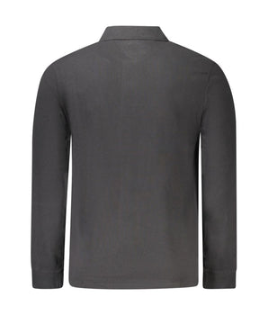 Timberland Black Cotton Men Polo Shirt