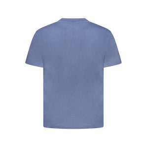 Vans Blue Cotton Men T-Shirt