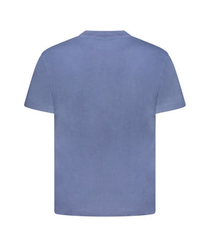 Vans Blue Cotton Men T-Shirt