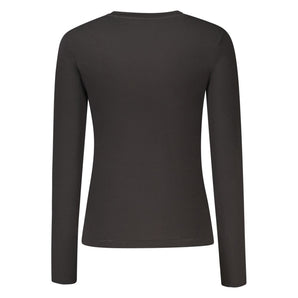Guess Jeans Black Cotton Women T-Shirt