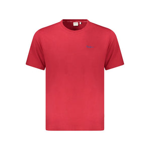 Pepe Jeans Red Cotton Men T-Shirt
