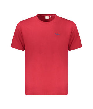 Pepe Jeans Red Cotton Men T-Shirt