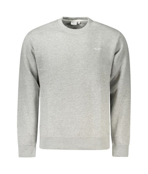 Pepe Jeans Gray Organic Cotton Men Sweater