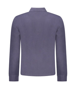 Napapijri Blue Cotton Men Polo Shirt