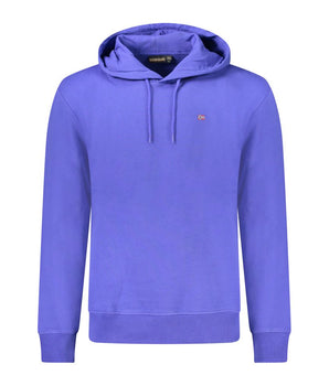 Napapijri Blue Cotton Men Sweater