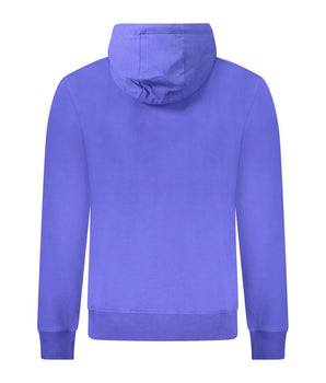 Napapijri Blue Cotton Men Sweater
