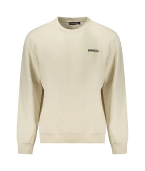 Napapijri Beige Cotton Men Sweater