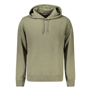 Napapijri Green Cotton Men Sweater