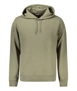 Napapijri Green Cotton Men Sweater