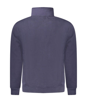Napapijri Blue Cotton Men Sweater