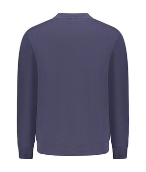 Napapijri Blue Cotton Men Sweater
