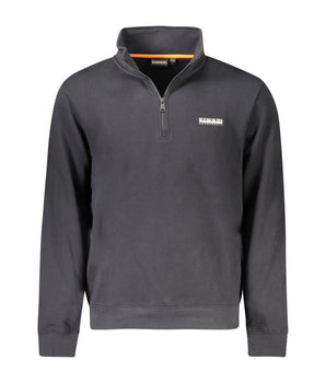 Napapijri Black Cotton Men Sweater