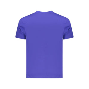Napapijri Blue Cotton Men T-Shirt