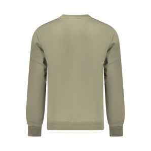 Napapijri Green Cotton Men Sweater