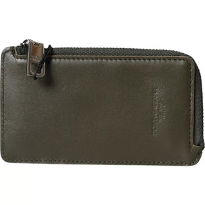 Dolce & Gabbana Multicolor Calfskin Leather Logo Card Holder Women Wallet
