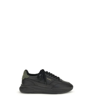 Axel Arigato Black Leather Athletic Sneakers