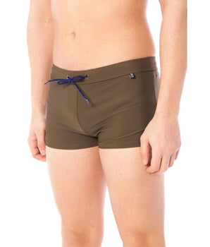 Datch Green Elastane Swimwear