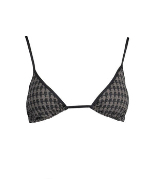 Karl Lagerfeld Black Elastane Swimwear