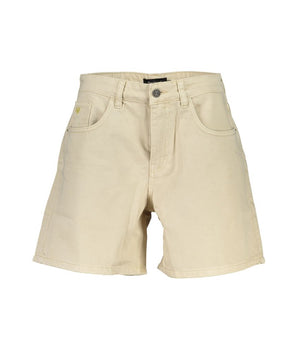 Desigual Beige Cotton Short