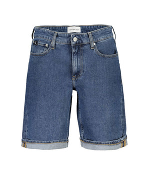 Calvin Klein Blue Cotton Short