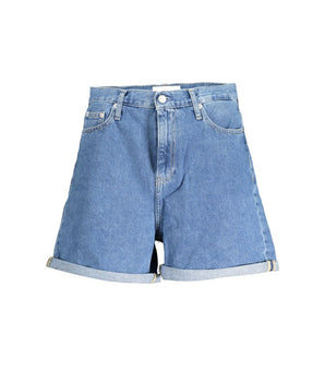Calvin Klein Blue Cotton Short