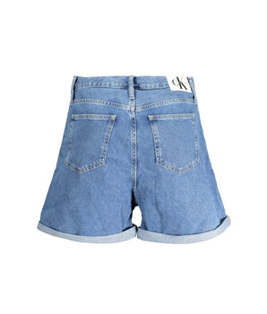Calvin Klein Blue Cotton Short