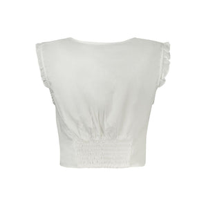 Guess Jeans White Cotton Shirt