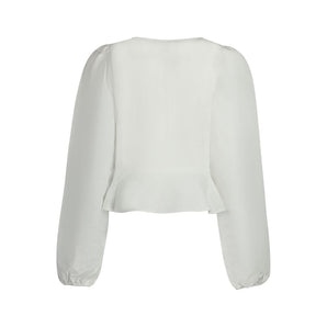 Guess Jeans White Linen Shirt