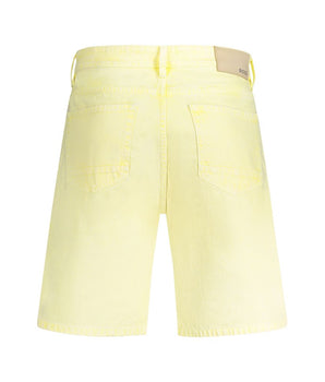 Hugo Boss Yellow Cotton Short