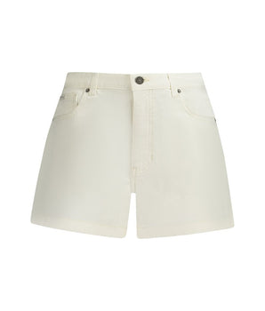 Guess Jeans White Cotton Short