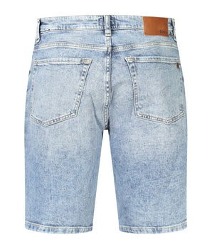 Hugo Boss Blue Cotton Short