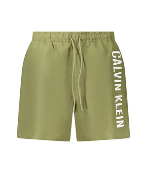 Calvin Klein Green Polyester Swimwear
