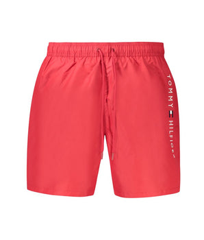 Tommy Hilfiger Red Polyester Swimwear